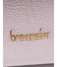 BRACCIALINI HELLEN Sac à main en cuir avec bandoulière lilas - Sacs pour Femme - 3