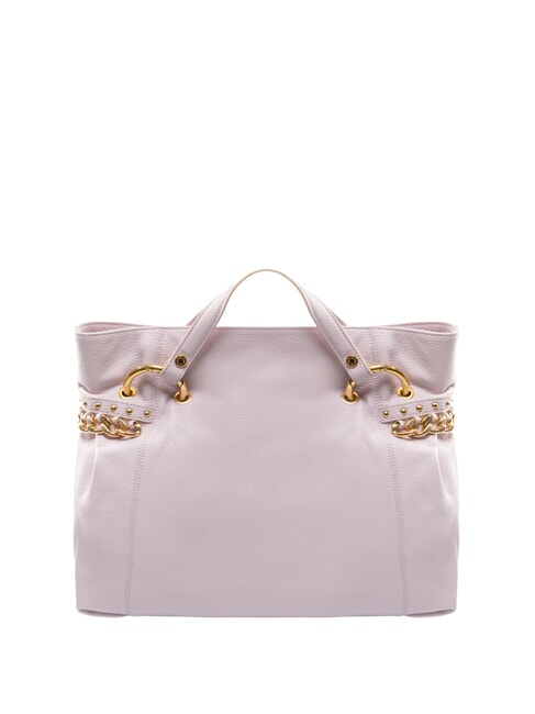 NORA Sac à main en cuir martelé lilas - Sacs pour Femme