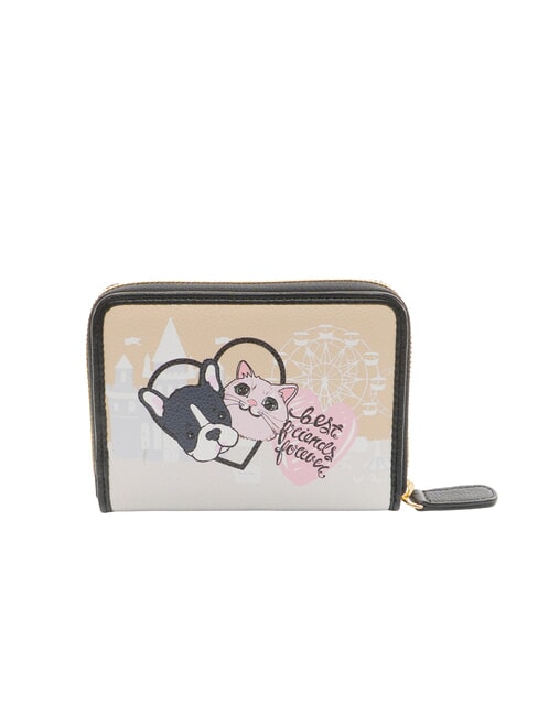 ALLROUND BEST FRIENDS portefeuille compact à fermeture éclair multi - Portefeuilles Femme