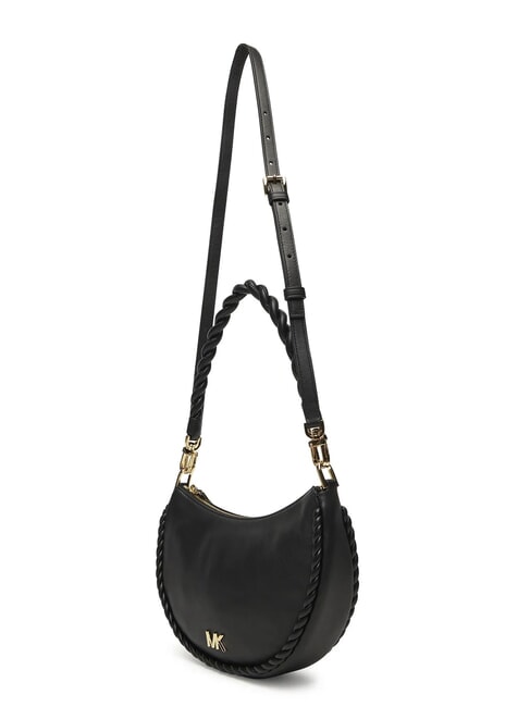 KYLA Sac bandoulière en cuir avec bandoulière noir - Sacs pour Femme