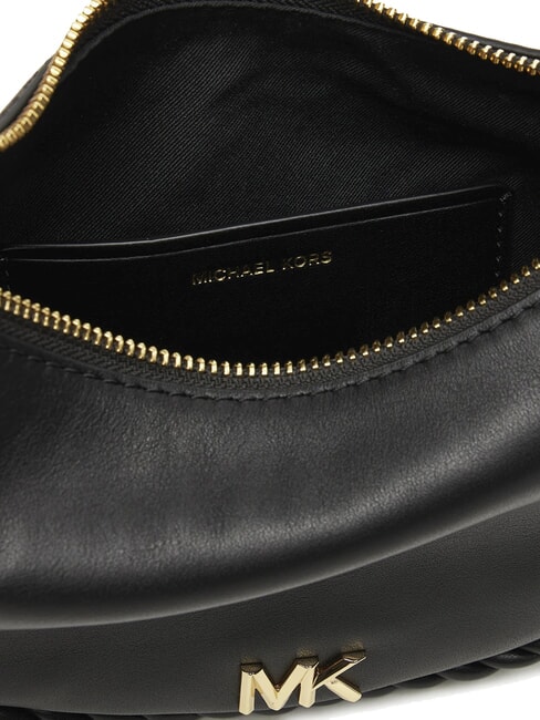 KYLA Sac bandoulière en cuir avec bandoulière noir - Sacs pour Femme