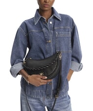 MICHAEL KORS KYLA Sac bandoulière en cuir avec bandoulière noir - Sacs pour Femme - 6