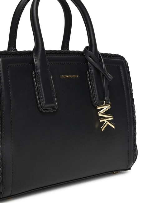 LAILA Sac à main en cuir avec bandoulière noir - Sacs pour Femme