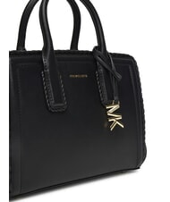 MICHAEL KORS LAILA Sac à main en cuir avec bandoulière noir - Sacs pour Femme - 3