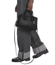 MICHAEL KORS LAILA Sac à main en cuir avec bandoulière noir - Sacs pour Femme - 6