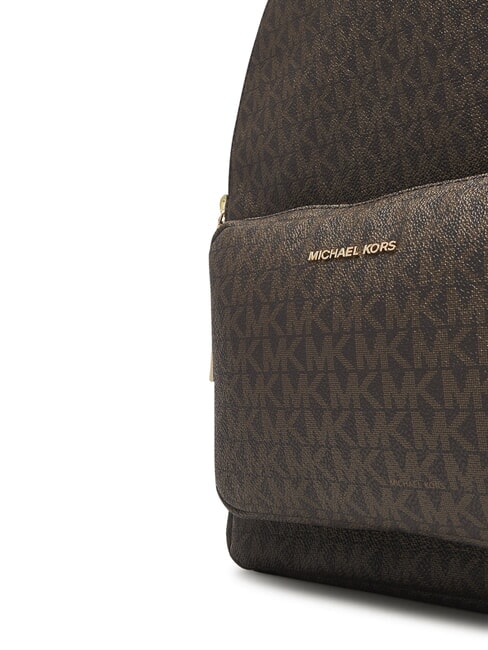 TANNER Sac à dos imprimé du logo sur toute la surface brn/gland - Sacs pour Femme