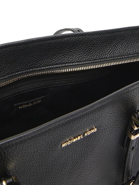 QUINN sac de courses en cuir noir - Sacs pour Femme