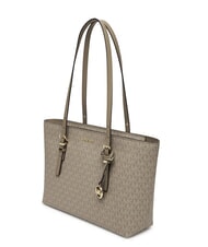 MICHAEL KORS QUINN Sac de courses imprimé avec logo intégral - Sacs pour Femme