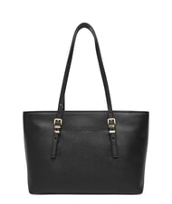 MICHAEL KORS QUINN Sac cabas moyen en cuir noir - Sacs pour Femme - 4