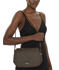 MICHAEL KORS LYDIA Sac bandoulière à rabat brn/gland - Sacs pour Femme - 5