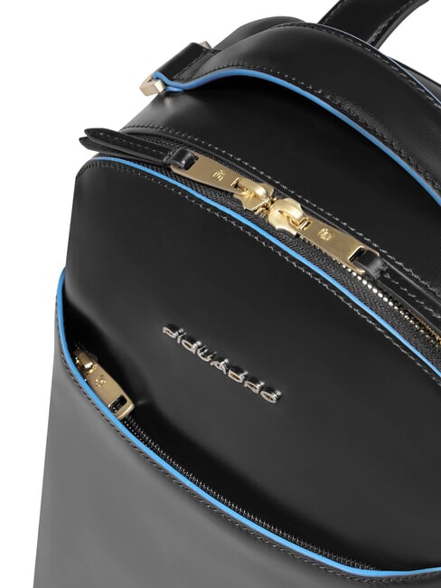 BLUE SQUARE Sac à dos en cuir Noir - Sacs pour Femme