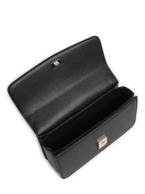 FLAP RE Sac bandoulière à rabat noir - Sacs pour Femme