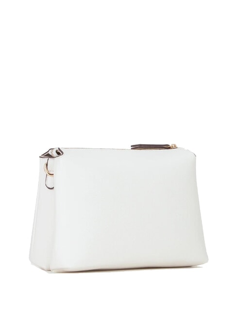 SAMANTHA Sac à bandoulière double et pochette blanc - Sacs pour Femme
