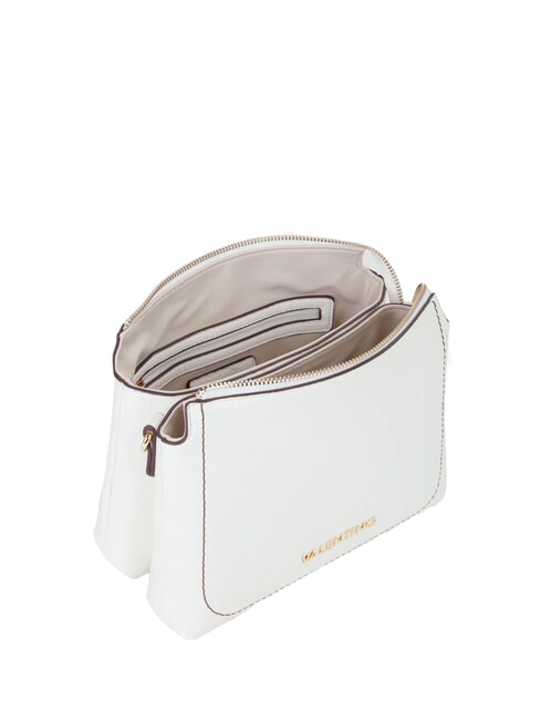SAMANTHA Sac à bandoulière double et pochette blanc - Sacs pour Femme