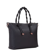 MARIO VALENTINO SCARLETT RE Sac bandoulière avec anses tressées noir - Sacs pour Femme - 3