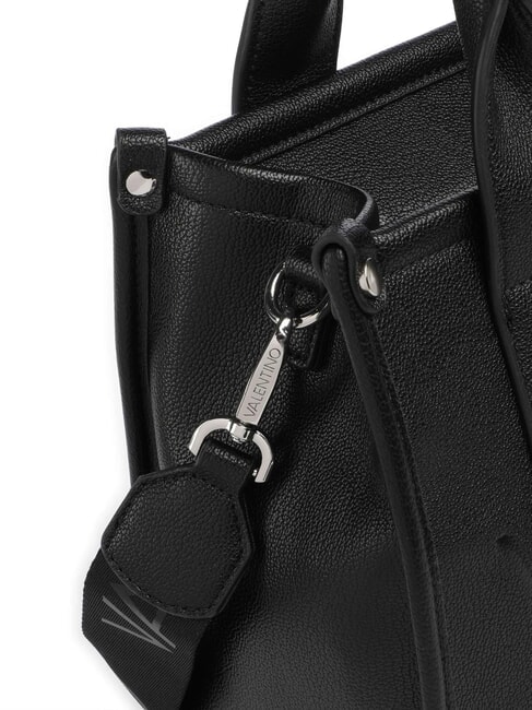 SYRIA RE Petit sac &agrave; main &agrave; deux bandouli&egrave;res noir - Sacs pour Femme