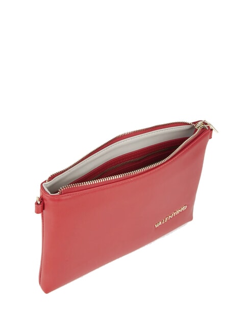 JASMIN Pochette plate avec bandoulière rouge - Sacs pour Femme
