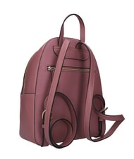 MARIO VALENTINO IVY Sac à dos pour femme en tissu imprimé saffiano rose antique - Sacs pour Femme - 2