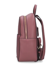 MARIO VALENTINO IVY Sac à dos pour femme en tissu imprimé saffiano rose antique - Sacs pour Femme - 3