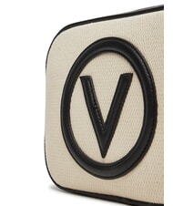 MARIO VALENTINO COVENT Étui pour appareil photo en toile naturel/noir - Sacs pour Femme - 4