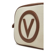MARIO VALENTINO COVENT Étui pour appareil photo en toile naturel/cuir - Sacs pour Femme - 4