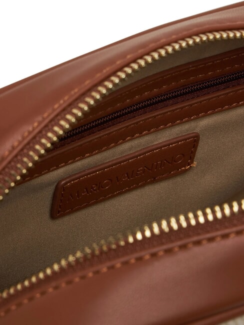 COVENT Étui pour appareil photo en toile naturel/cuir - Sacs pour Femme