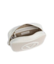 MARIO VALENTINO COVENT Étui pour appareil photo en toile naturel/blanc - Sacs pour Femme - 4