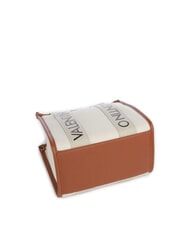 MARIO VALENTINO CANDLE Petit sac à main en toile naturel/cuir - Sacs pour Femme - 5