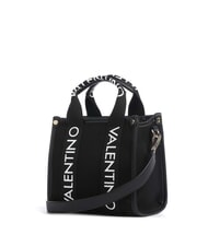 MARIO VALENTINO CANDLE Petit sac &agrave; main en toile noir - Sacs pour Femme - 2