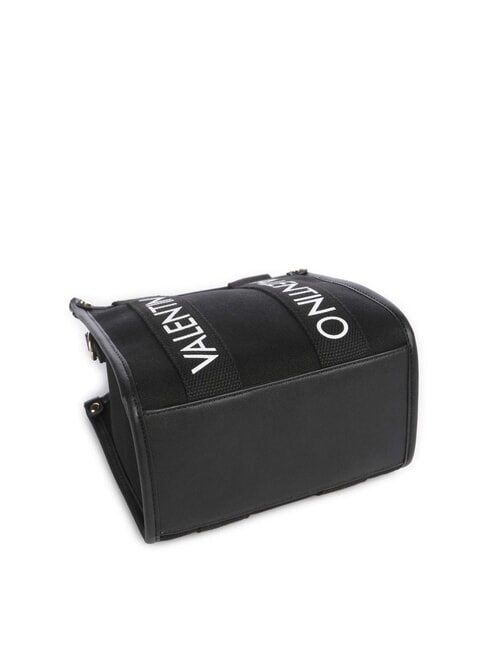 CANDLE Petit sac &agrave; main en toile noir - Sacs pour Femme