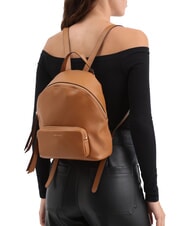 COCCINELLE JEN Sac à dos rond en cuir avec poche CUIR - Sacs pour Femme - 4