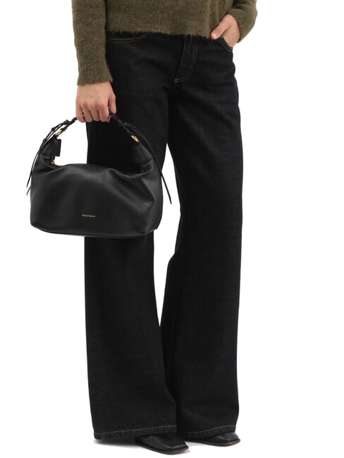 RHEA Petit sac à bandoulière avec bandoulière Noir - Sacs pour Femme