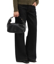 COCCINELLE RHEA Petit sac à bandoulière avec bandoulière Noir - Sacs pour Femme - 4