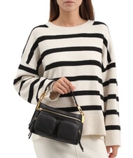 COCCINELLE HYLE Petit sac en cuir à double usage CUIR - Sacs pour Femme - 4