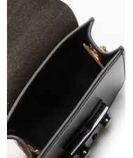 FURLA METROPOLIS Micro sac bandouli&egrave;re Noir - Sacs pour Femme - 4