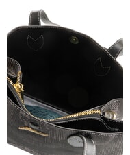 GATTINONI PLANETARIUM Sac à bandoulière monochrome gris clair/noir - Sacs pour Femme - 5