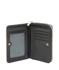 GATTINONI PLANETARIUM Portefeuille porte-monnaie de taille moyenne monochrome gris clair/noir - Portefeuilles Femme - 2