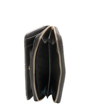 GATTINONI PLANETARIUM Portefeuille porte-monnaie de taille moyenne monochrome gris clair/noir - Portefeuilles Femme - 3