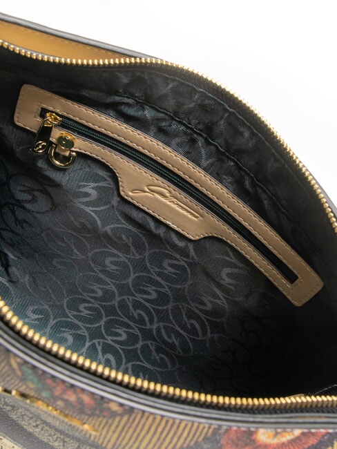 PLANETARIUM sac bandouli&egrave;re classique/beige - Sacs pour Femme