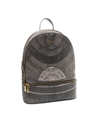 GATTINONI PLANETARIUM Grand sac à dos monochrome gris clair/noir - Sacs pour Femme - 2