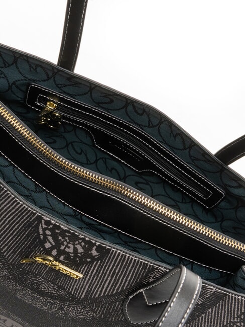 PLANETARIUM Sac cabas à bandoulière monochrome gris clair/noir - Sacs pour Femme