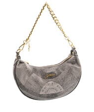 GATTINONI PLANETARIUM Sac hobo Crescent avec bandoulière monochrome gris clair/noir - Sacs pour Femme - 2