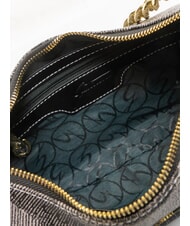 GATTINONI PLANETARIUM Sac hobo Crescent avec bandoulière monochrome gris clair/noir - Sacs pour Femme - 5