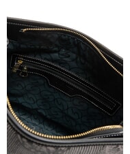 GATTINONI PLANETARIUM Sac à bandoulière avec poignée en chaîne monochrome gris clair/noir - Sacs pour Femme - 5