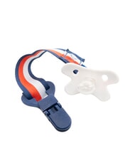 TOMMY HILFIGER TH Lot de 2 sucettes + cha&icirc;nette blanc - Barboteuses et tenues pour b&eacute;b&eacute; - 4