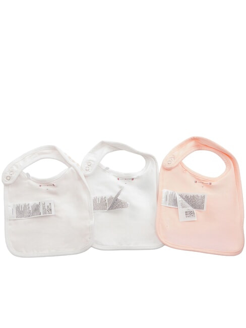 TH Lot de 3 bavoirs cristal rose - Barboteuses et tenues pour bébé