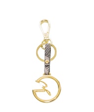 GATTINONI PLANETARIUM Porte-clés logo gris clair monochrome - Porte-clés - 2