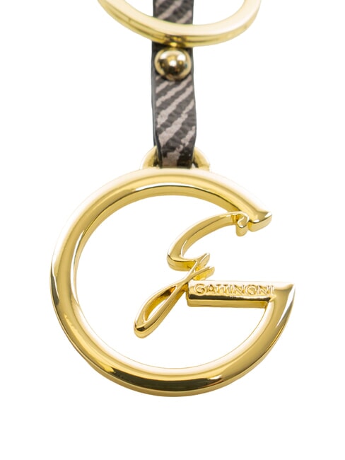 PLANETARIUM Porte-clés logo gris clair monochrome - Porte-clés