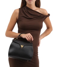 COCCINELLE MARVIN Sac à main en cuir avec bandoulière rosaces - Sacs pour Femme - 4