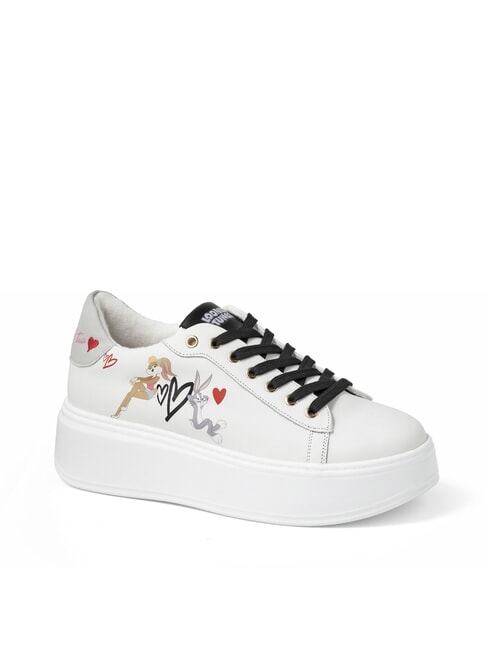 LOONEY TUNES Baskets &agrave; plateforme BUGS&LOLA BUNNY multi - Chaussures Femme